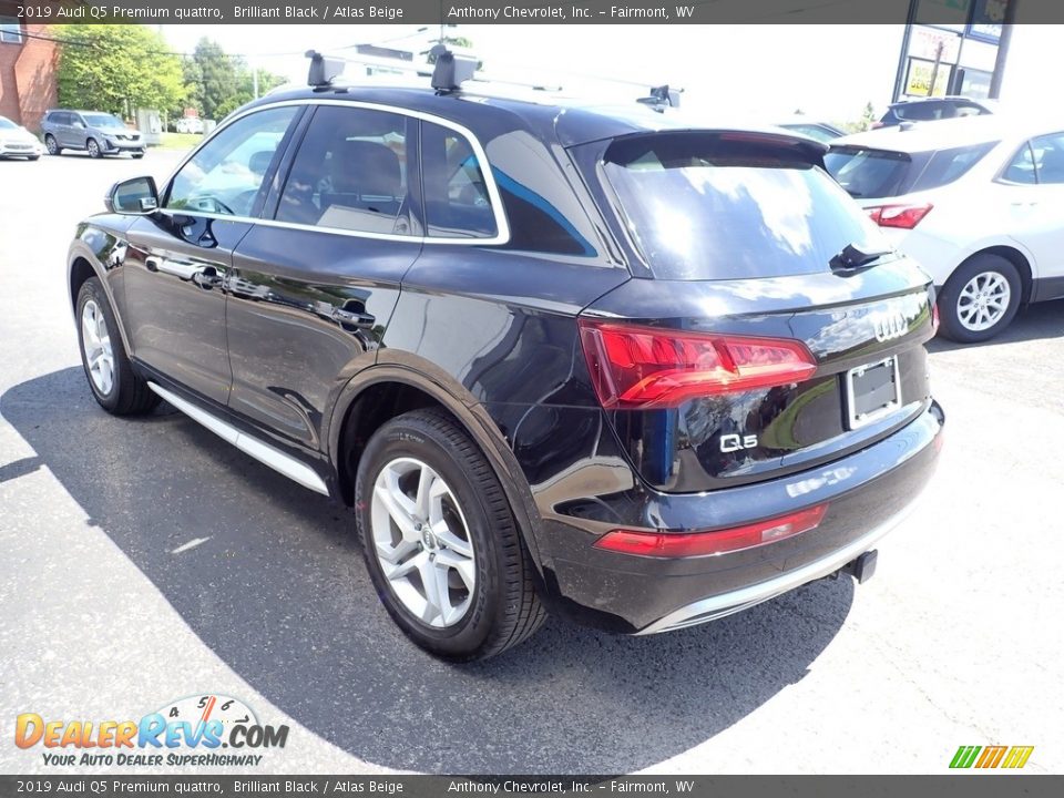 2019 Audi Q5 Premium quattro Brilliant Black / Atlas Beige Photo #6