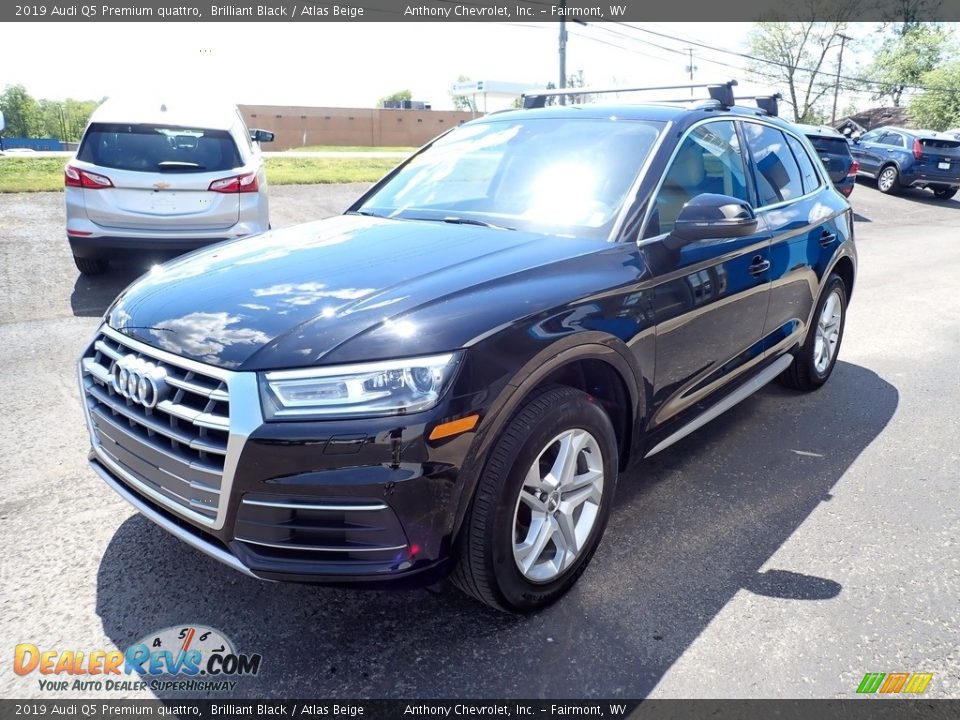 2019 Audi Q5 Premium quattro Brilliant Black / Atlas Beige Photo #7