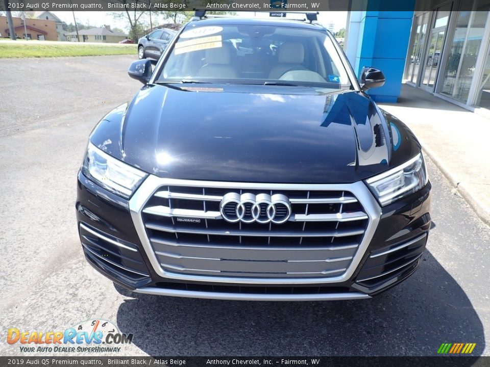 2019 Audi Q5 Premium quattro Brilliant Black / Atlas Beige Photo #8
