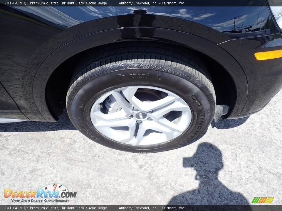 2019 Audi Q5 Premium quattro Brilliant Black / Atlas Beige Photo #9