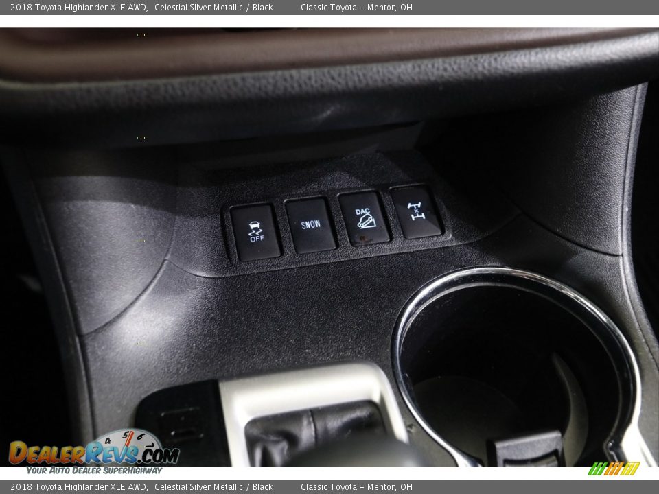 2018 Toyota Highlander XLE AWD Celestial Silver Metallic / Black Photo #13