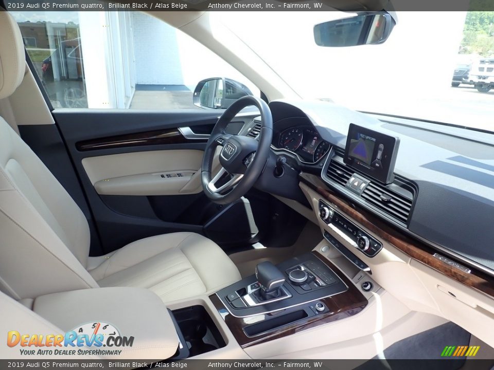 2019 Audi Q5 Premium quattro Brilliant Black / Atlas Beige Photo #11