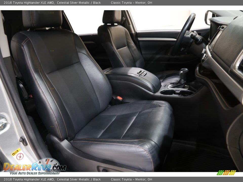 2018 Toyota Highlander XLE AWD Celestial Silver Metallic / Black Photo #14