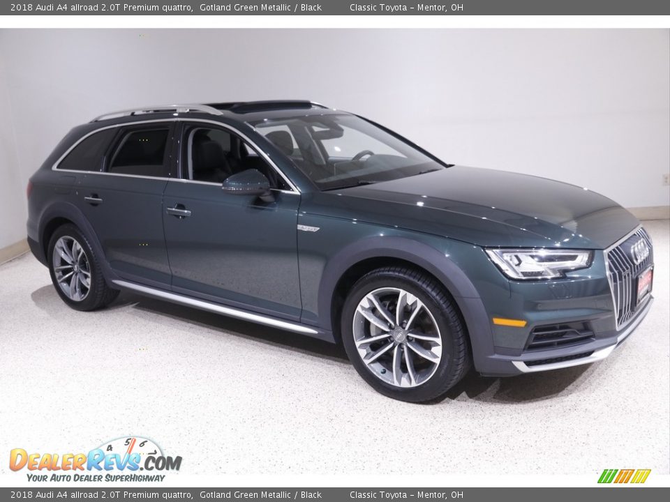 2018 Audi A4 allroad 2.0T Premium quattro Gotland Green Metallic / Black Photo #1