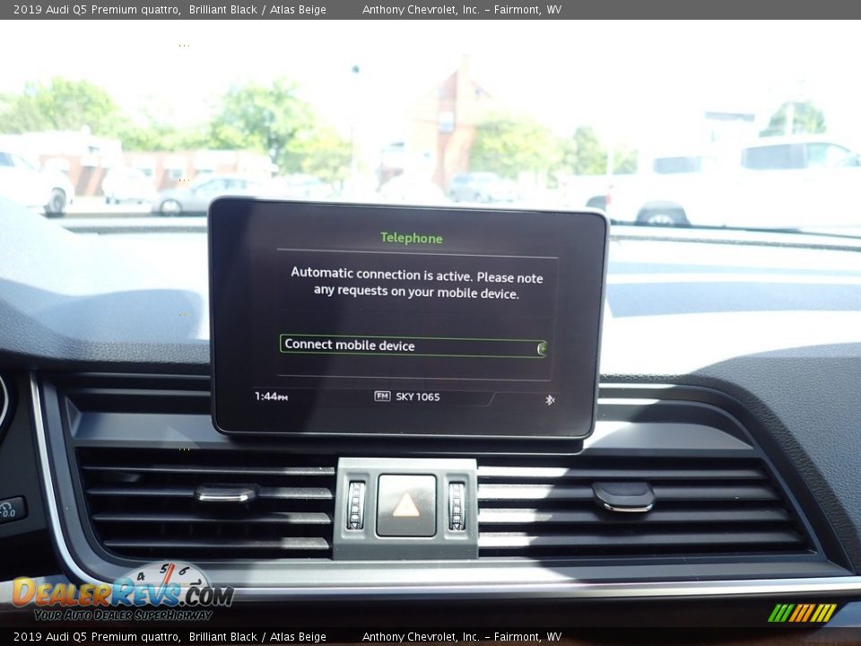 2019 Audi Q5 Premium quattro Brilliant Black / Atlas Beige Photo #20
