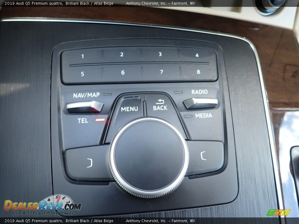 2019 Audi Q5 Premium quattro Brilliant Black / Atlas Beige Photo #24