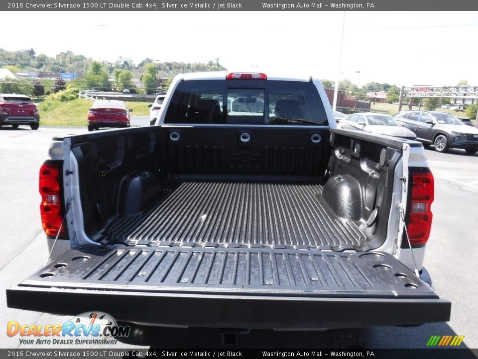 2016 Chevrolet Silverado 1500 LT Double Cab 4x4 Silver Ice Metallic / Jet Black Photo #12