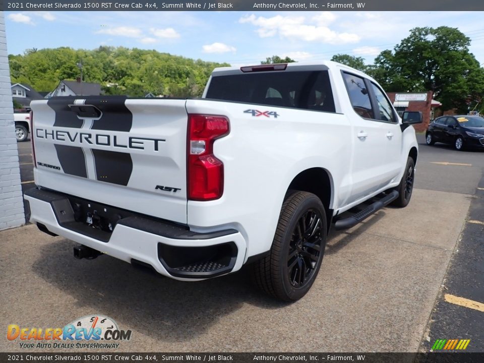 2021 Chevrolet Silverado 1500 RST Crew Cab 4x4 Summit White / Jet Black Photo #4