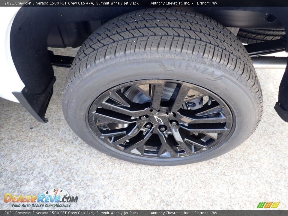 2021 Chevrolet Silverado 1500 RST Crew Cab 4x4 Summit White / Jet Black Photo #7