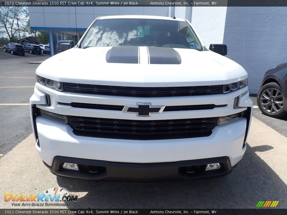 2021 Chevrolet Silverado 1500 RST Crew Cab 4x4 Summit White / Jet Black Photo #10