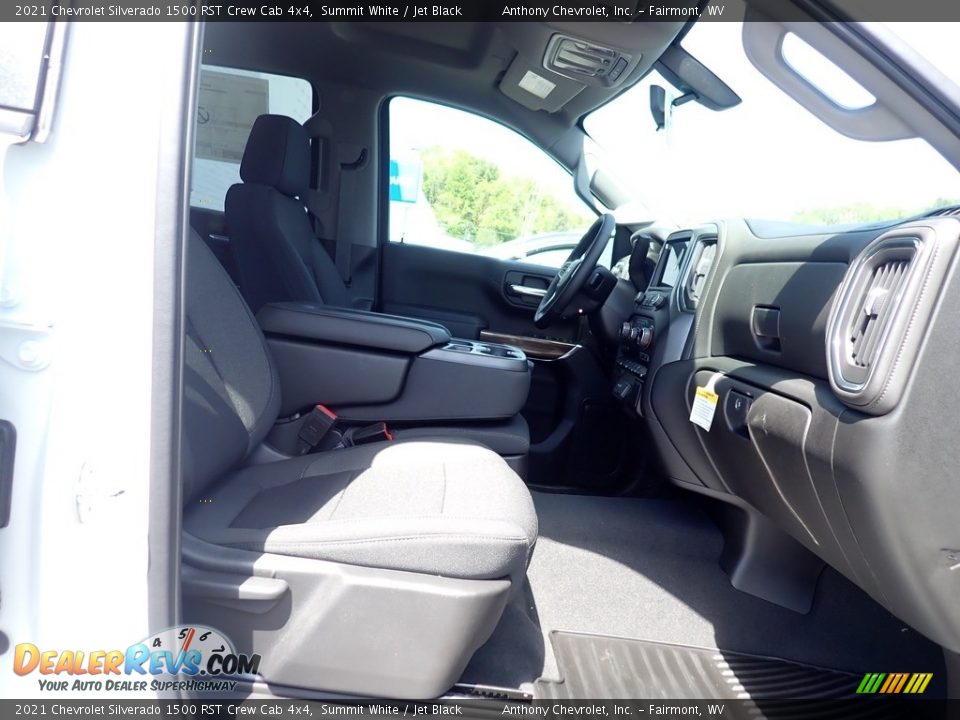 2021 Chevrolet Silverado 1500 RST Crew Cab 4x4 Summit White / Jet Black Photo #12