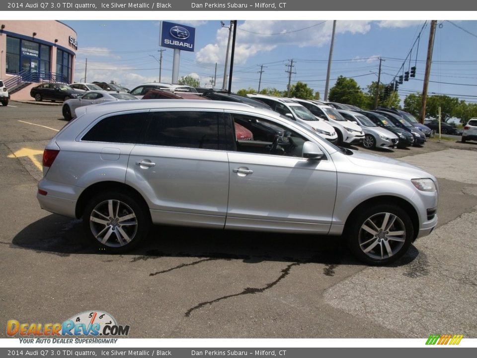 2014 Audi Q7 3.0 TDI quattro Ice Silver Metallic / Black Photo #4