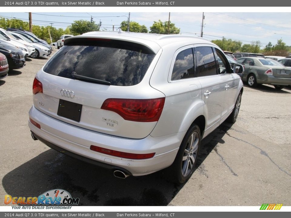 2014 Audi Q7 3.0 TDI quattro Ice Silver Metallic / Black Photo #5