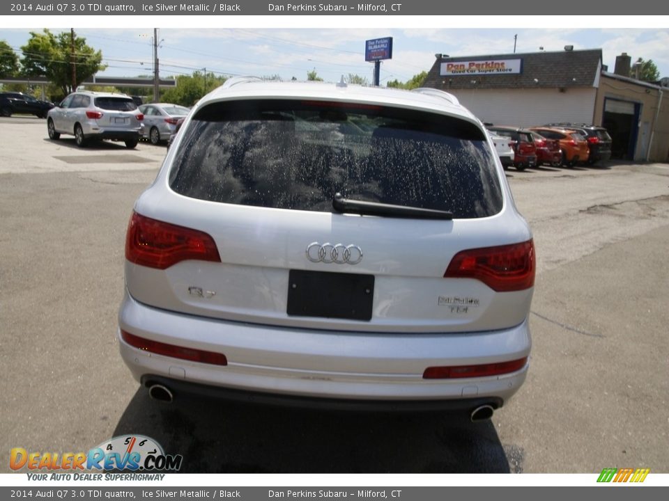 2014 Audi Q7 3.0 TDI quattro Ice Silver Metallic / Black Photo #6