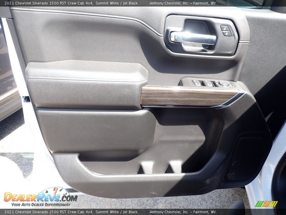 2021 Chevrolet Silverado 1500 RST Crew Cab 4x4 Summit White / Jet Black Photo #16