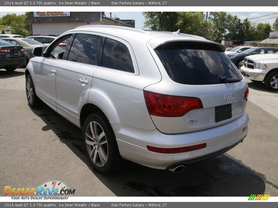 2014 Audi Q7 3.0 TDI quattro Ice Silver Metallic / Black Photo #7