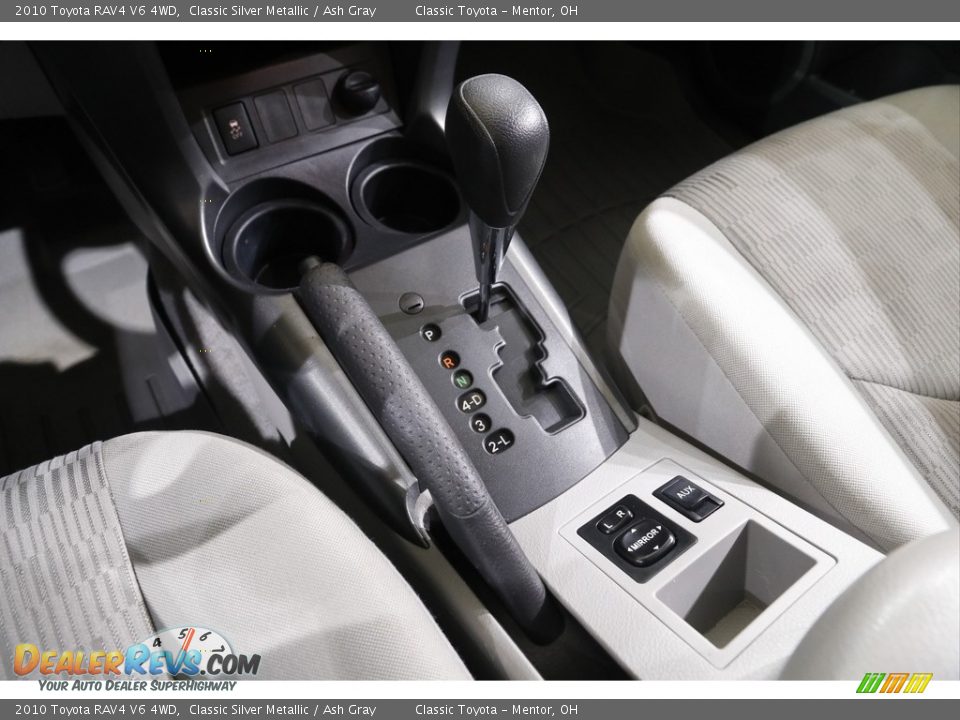 2010 Toyota RAV4 V6 4WD Classic Silver Metallic / Ash Gray Photo #9