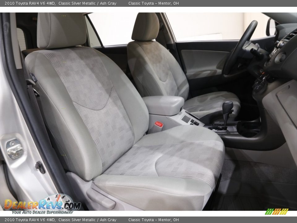 2010 Toyota RAV4 V6 4WD Classic Silver Metallic / Ash Gray Photo #10