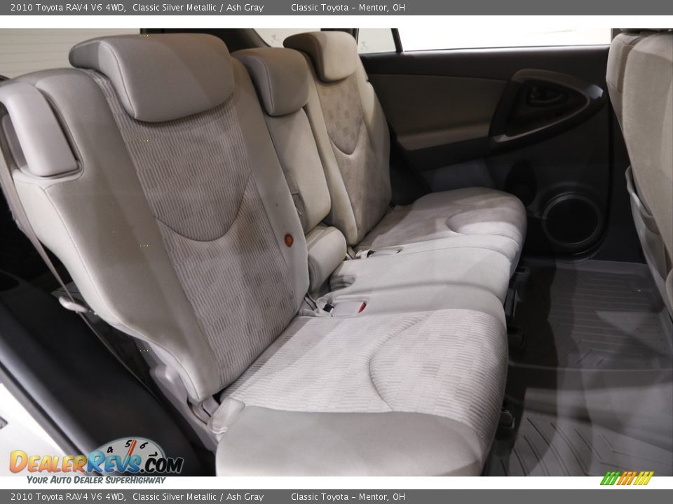 2010 Toyota RAV4 V6 4WD Classic Silver Metallic / Ash Gray Photo #11