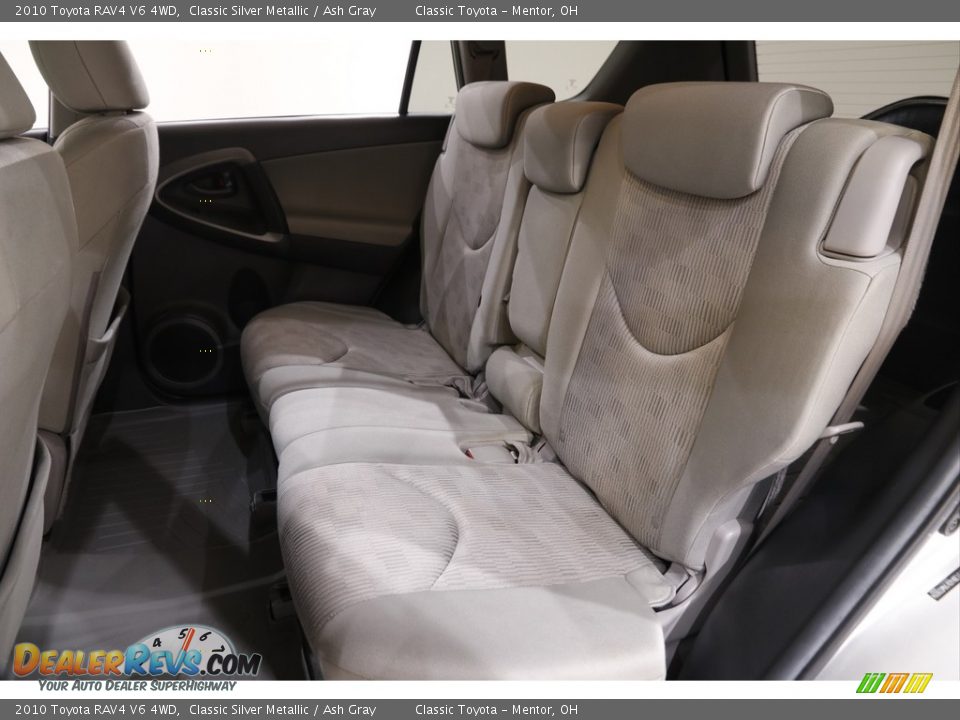 2010 Toyota RAV4 V6 4WD Classic Silver Metallic / Ash Gray Photo #12