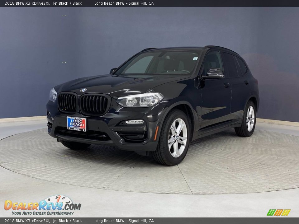 2018 BMW X3 xDrive30i Jet Black / Black Photo #3