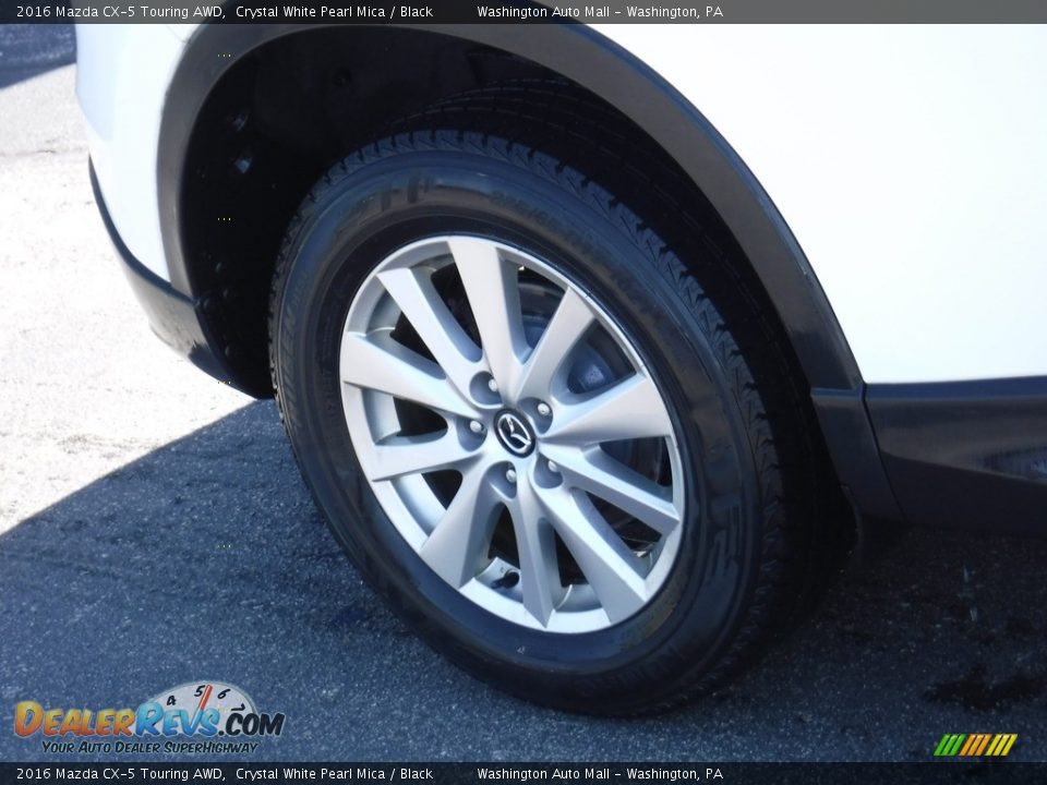 2016 Mazda CX-5 Touring AWD Crystal White Pearl Mica / Black Photo #3