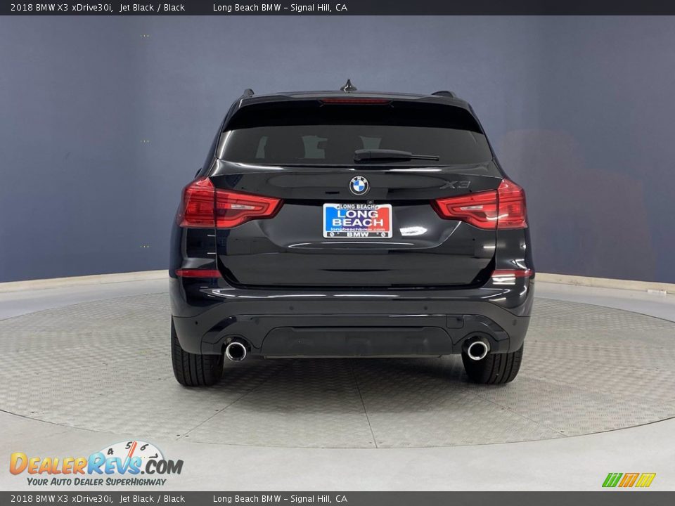 2018 BMW X3 xDrive30i Jet Black / Black Photo #4