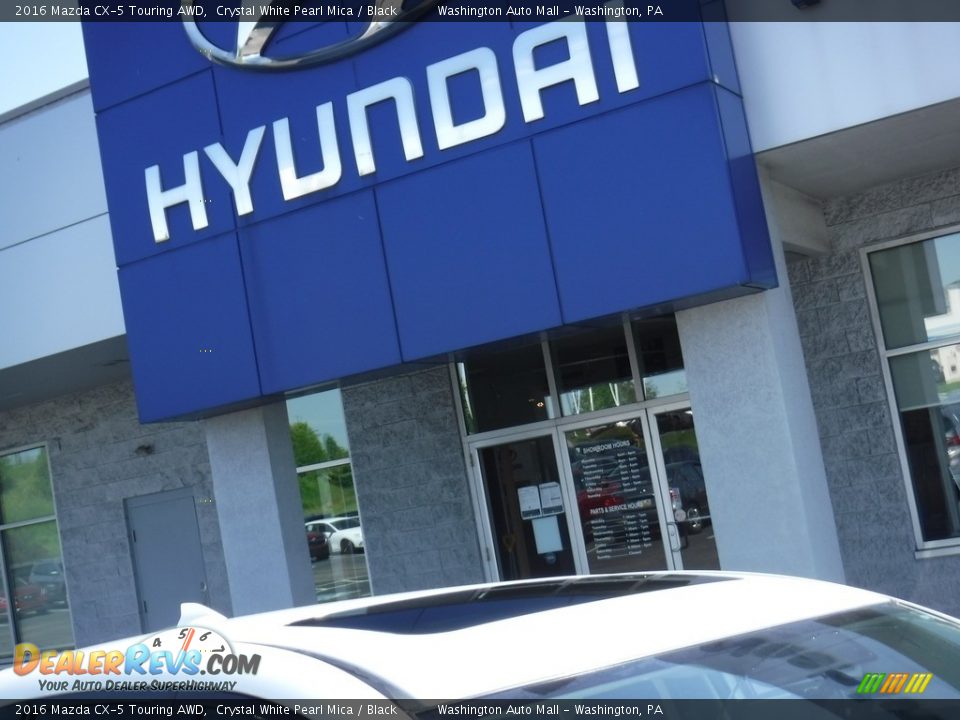 2016 Mazda CX-5 Touring AWD Crystal White Pearl Mica / Black Photo #4