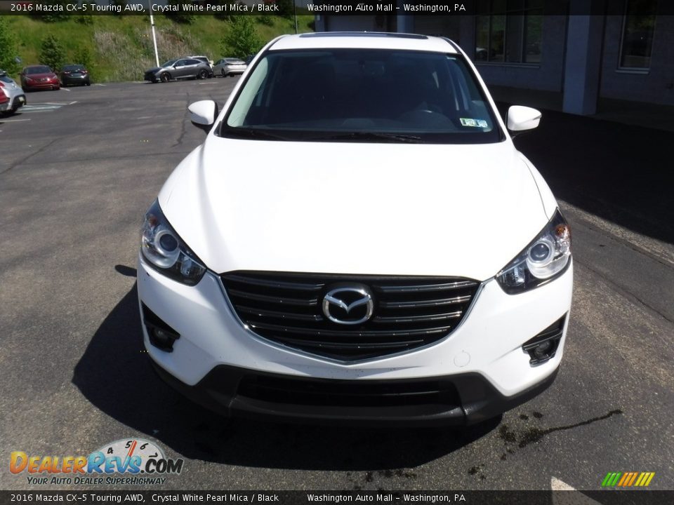 2016 Mazda CX-5 Touring AWD Crystal White Pearl Mica / Black Photo #5
