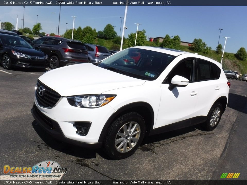 2016 Mazda CX-5 Touring AWD Crystal White Pearl Mica / Black Photo #6