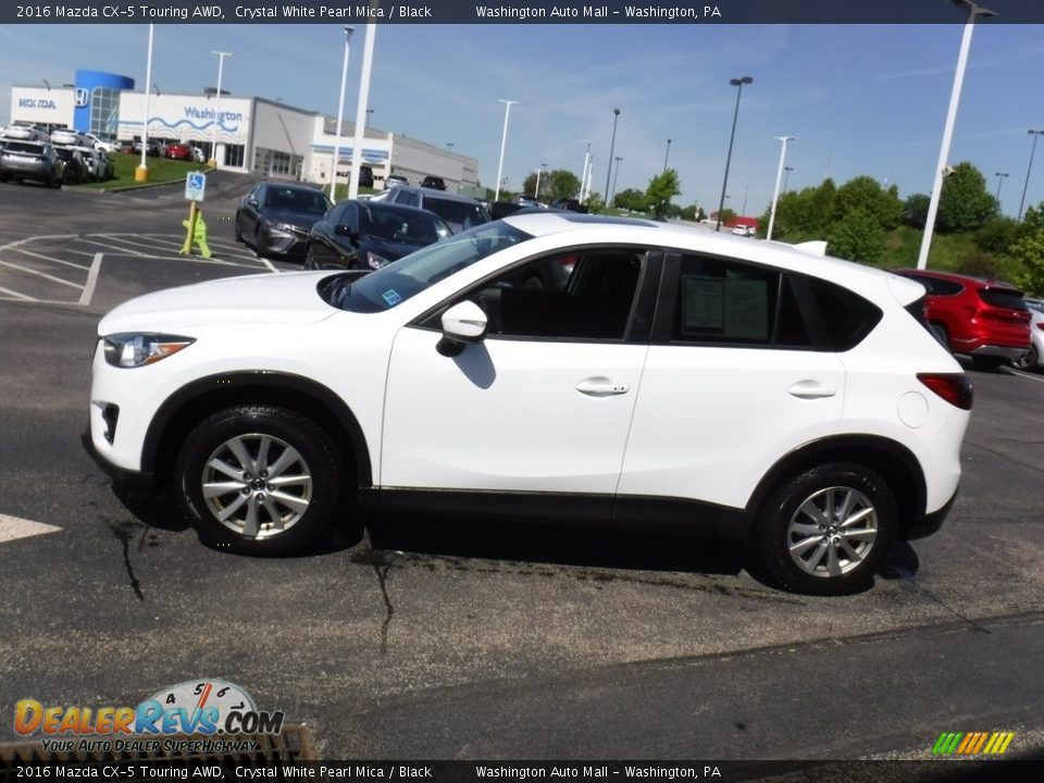 2016 Mazda CX-5 Touring AWD Crystal White Pearl Mica / Black Photo #7
