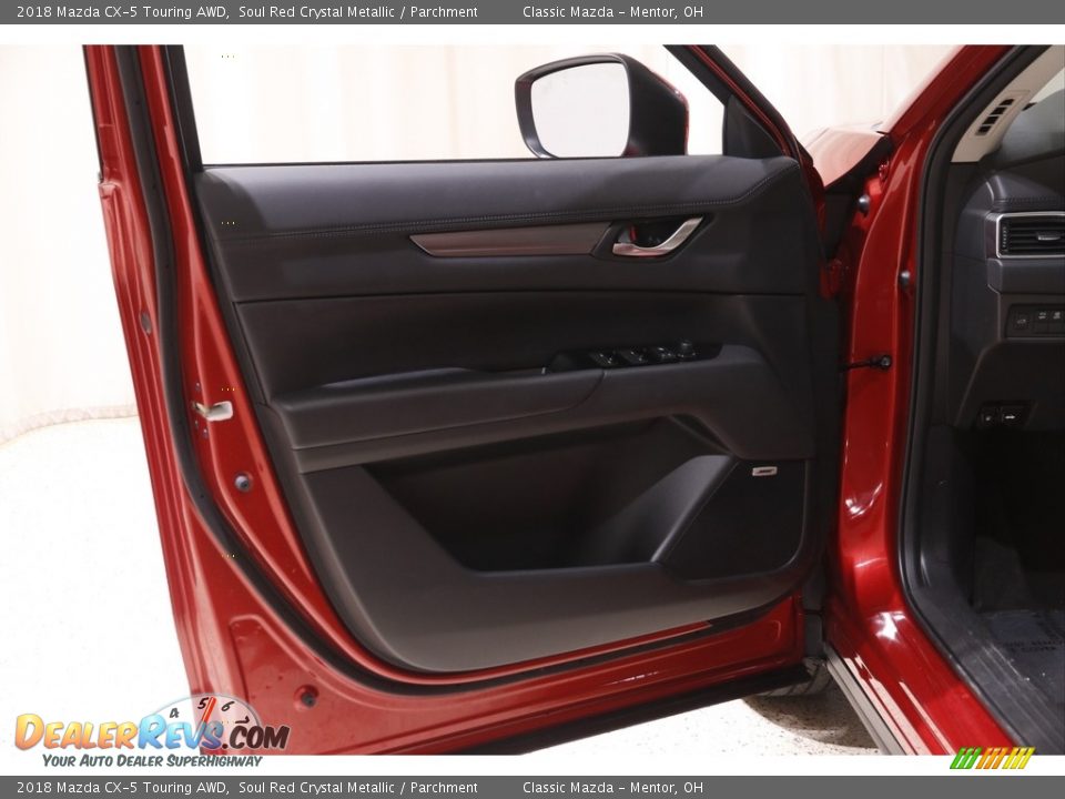 2018 Mazda CX-5 Touring AWD Soul Red Crystal Metallic / Parchment Photo #4