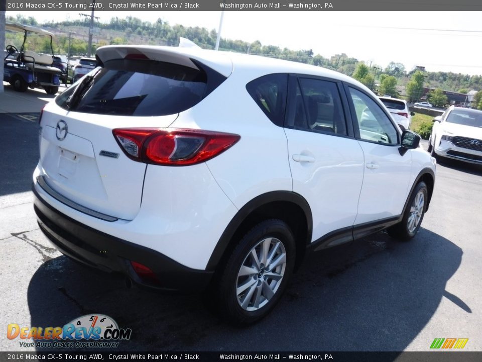 2016 Mazda CX-5 Touring AWD Crystal White Pearl Mica / Black Photo #10