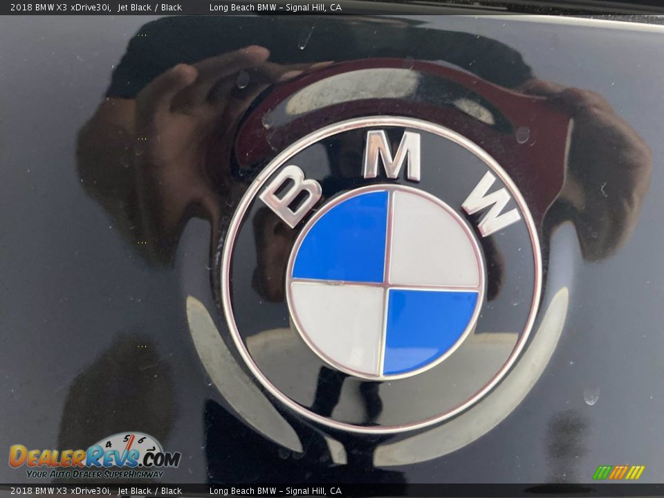 2018 BMW X3 xDrive30i Jet Black / Black Photo #10