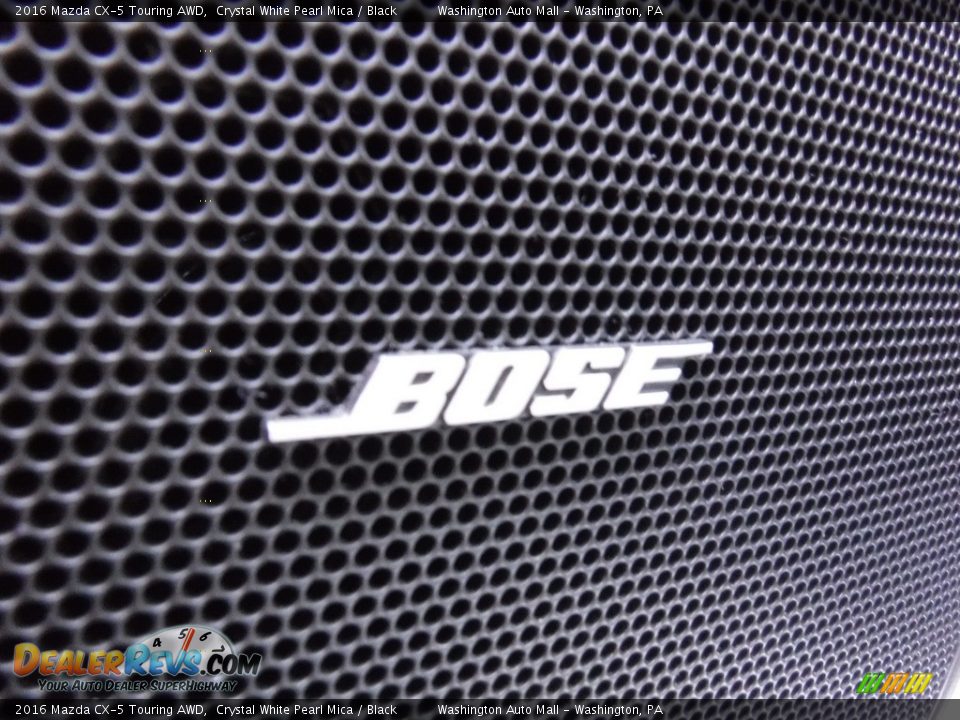 2016 Mazda CX-5 Touring AWD Crystal White Pearl Mica / Black Photo #12