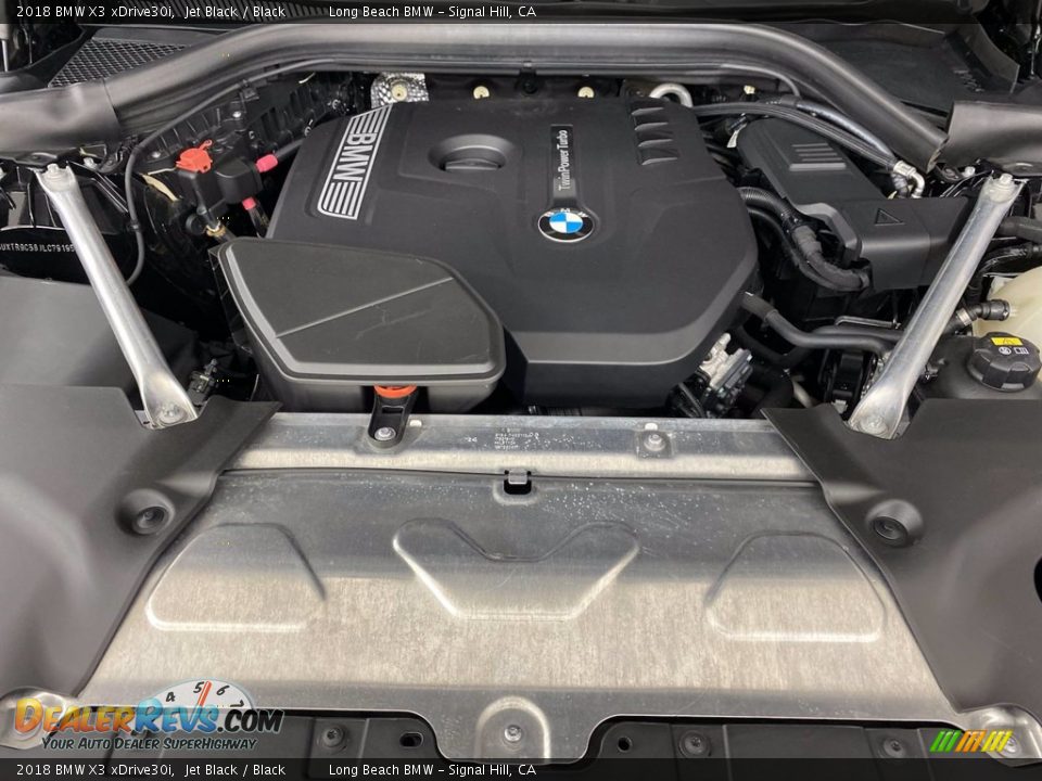 2018 BMW X3 xDrive30i Jet Black / Black Photo #12