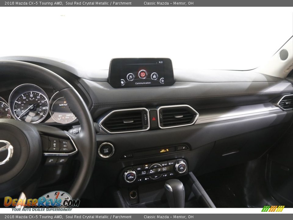 2018 Mazda CX-5 Touring AWD Soul Red Crystal Metallic / Parchment Photo #9