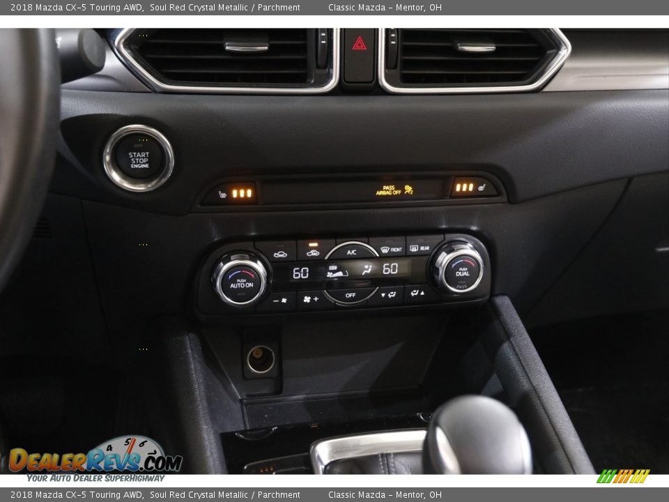 2018 Mazda CX-5 Touring AWD Soul Red Crystal Metallic / Parchment Photo #11