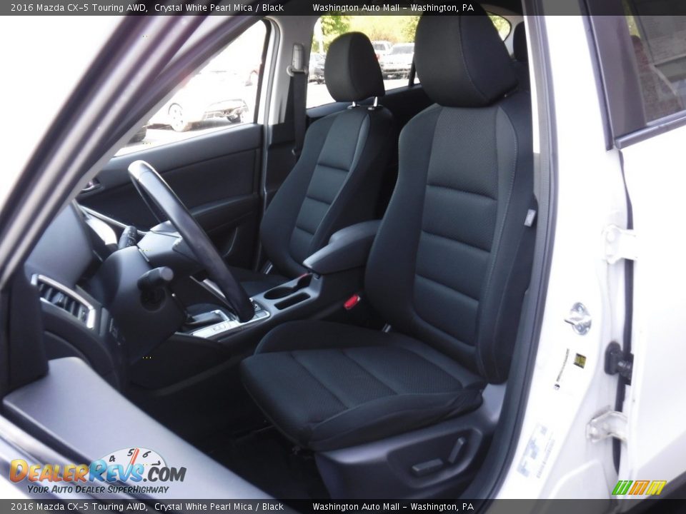 2016 Mazda CX-5 Touring AWD Crystal White Pearl Mica / Black Photo #16