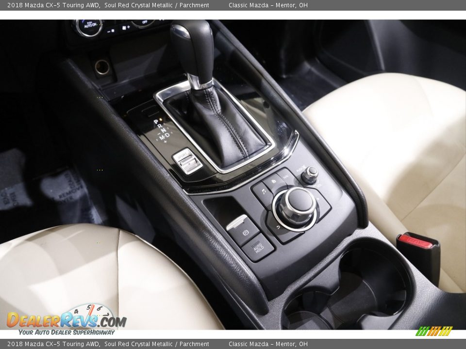 2018 Mazda CX-5 Touring AWD Soul Red Crystal Metallic / Parchment Photo #12