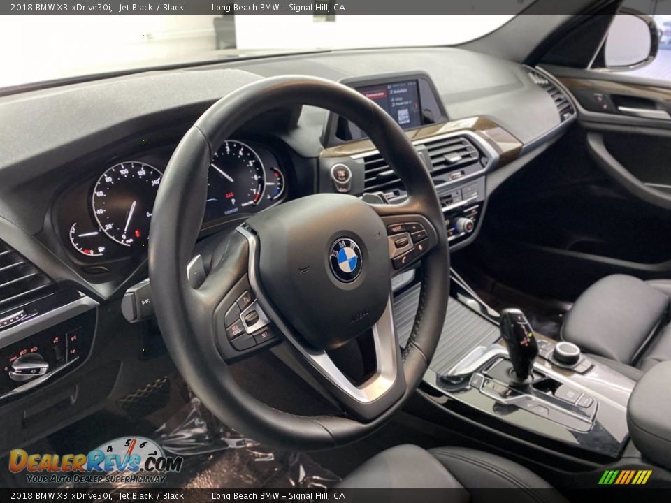 2018 BMW X3 xDrive30i Jet Black / Black Photo #16