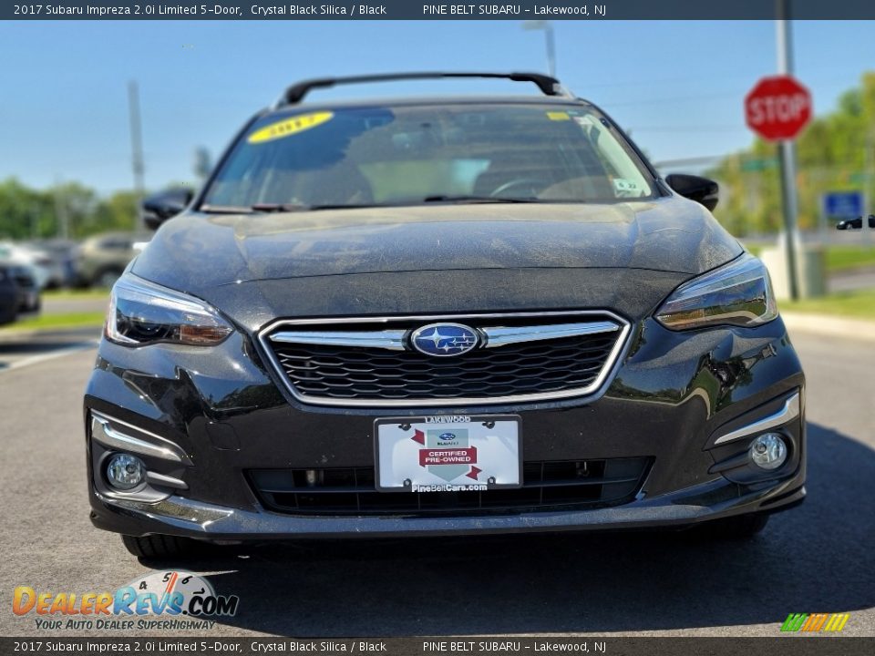 2017 Subaru Impreza 2.0i Limited 5-Door Crystal Black Silica / Black Photo #16