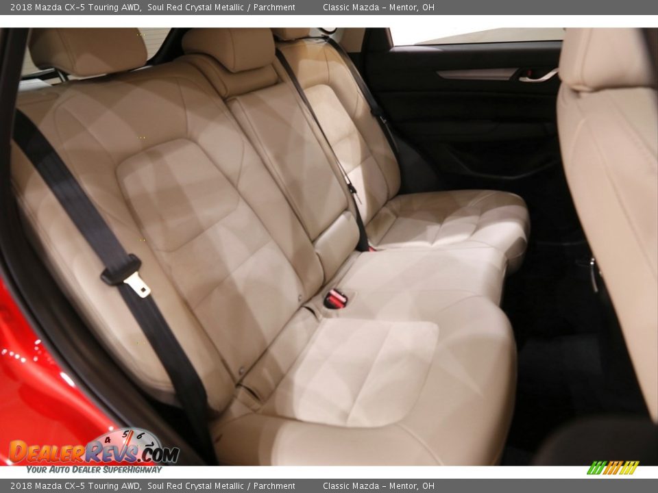 2018 Mazda CX-5 Touring AWD Soul Red Crystal Metallic / Parchment Photo #14