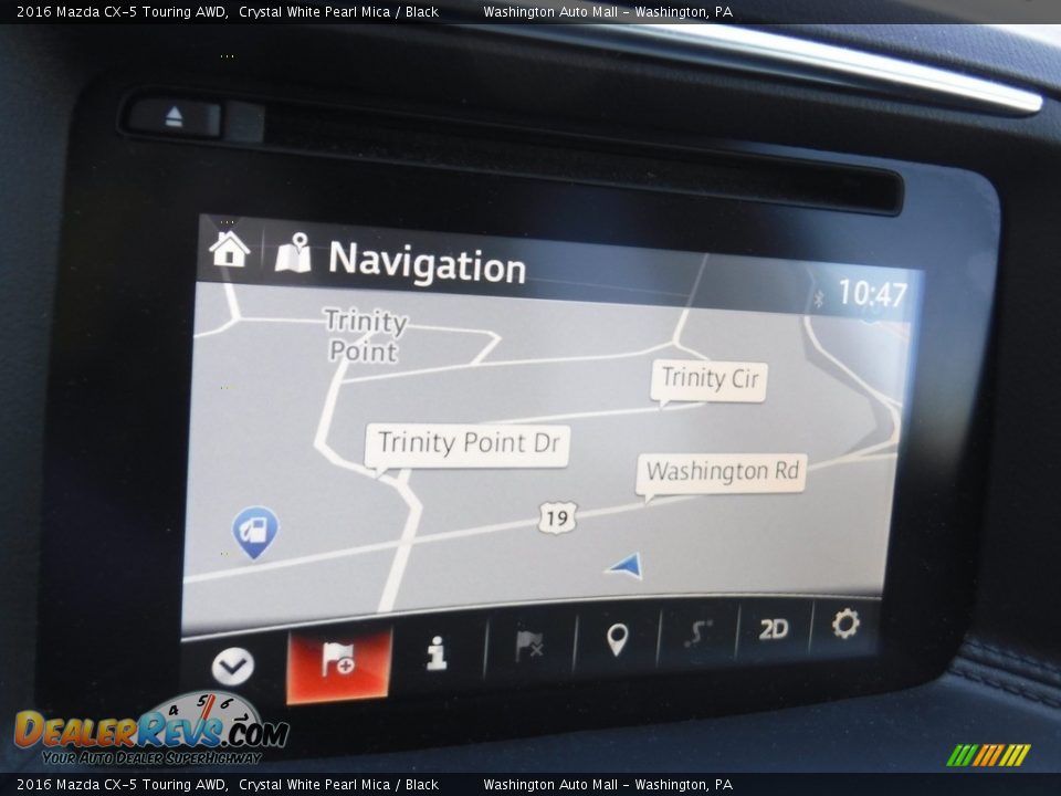 2016 Mazda CX-5 Touring AWD Crystal White Pearl Mica / Black Photo #20
