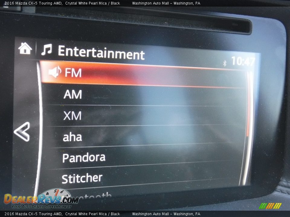 2016 Mazda CX-5 Touring AWD Crystal White Pearl Mica / Black Photo #22