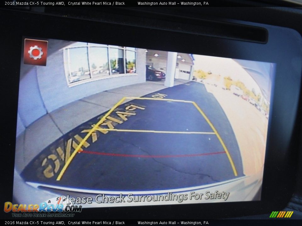 2016 Mazda CX-5 Touring AWD Crystal White Pearl Mica / Black Photo #23