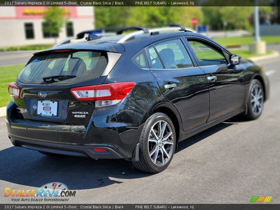 2017 Subaru Impreza 2.0i Limited 5-Door Crystal Black Silica / Black Photo #21