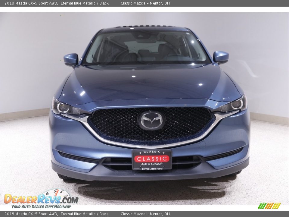 2018 Mazda CX-5 Sport AWD Eternal Blue Metallic / Black Photo #2