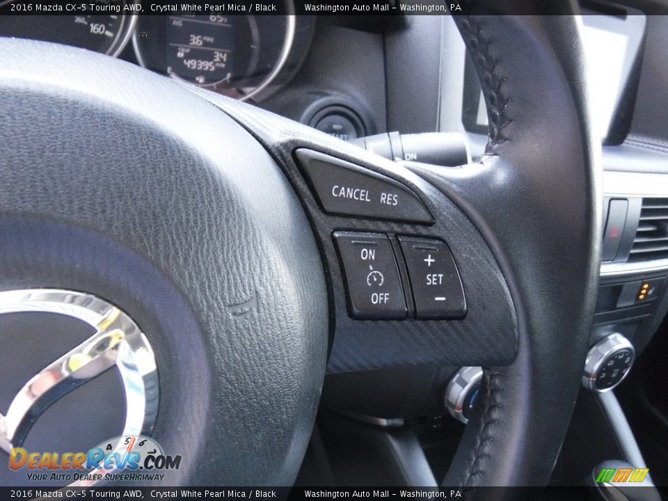 2016 Mazda CX-5 Touring AWD Crystal White Pearl Mica / Black Photo #25