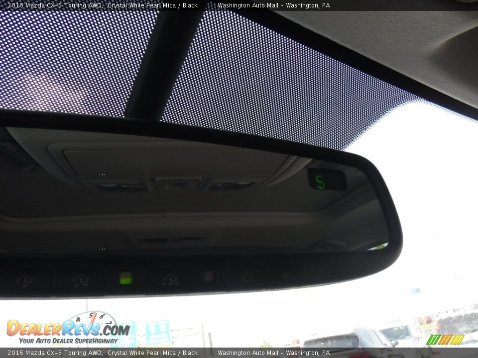2016 Mazda CX-5 Touring AWD Crystal White Pearl Mica / Black Photo #26